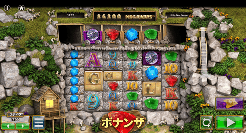 Big Time Gaming̐lCQ[ ̌@e[}u{iUEKEFCYiBonanza Megawaysjv