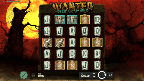 Hacksaw Gaming̐lCQ[ e[}ɂXbguEHebhEfbhEIAEAEChiWanted Dead or a Wildjv